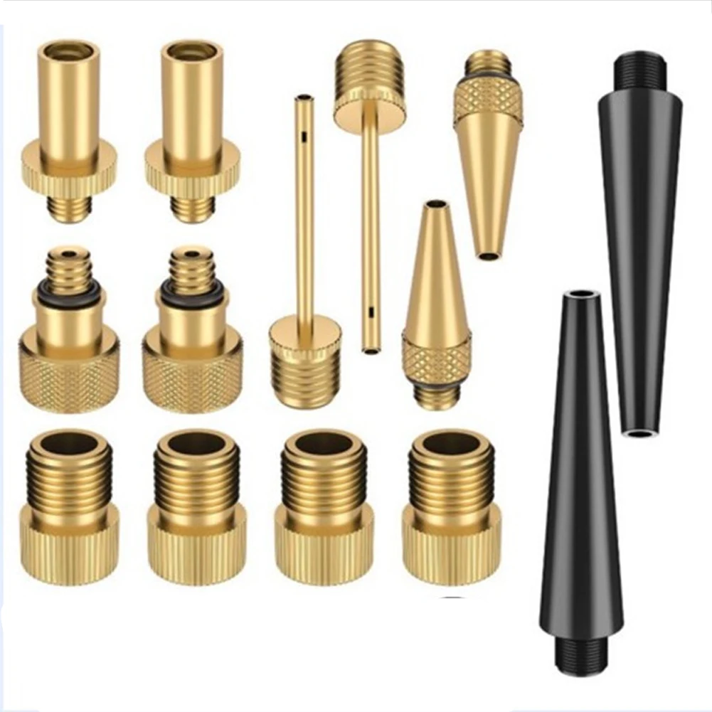 

Road Easy To Install For Bike Eco Friendly Conversion Nozzle Bicycle Pump Adapter Set Tool Easy Use Cycle Inflatable Mouth