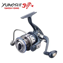 Катушка спиннинга yumoshi спиннинговая катушка JF 13 BB 5,5: 1 высокоскоростной металлический корпус ультра-легкая прочная катушка для ловли карпа