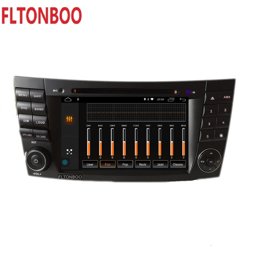 Clearance 7" Android 9 for  Mercedes BENZ CLS CLASS W211 E220 E300 E350 E240 E270 E280 W219  2din car radio,dvd,gps navigation 4