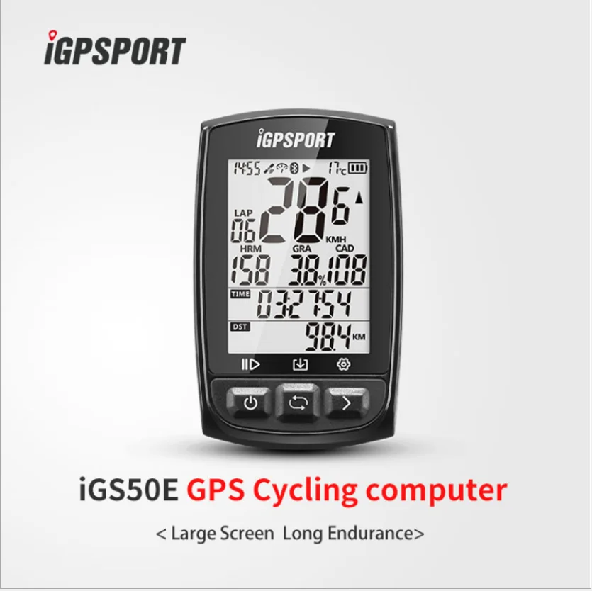 

13%IGPSPORT IGS50E Bike Computer GPS Waterproof IPX7 ANT+ Wireless Cycling Speedometer Bike Digital Stopwatch Accessories