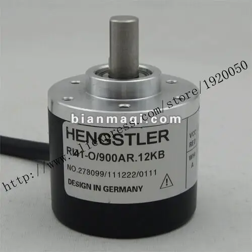 

The 900 pulse solid shaft 8mm Hengshi music RI41-O / 900AR.12KB rotary encoder gun