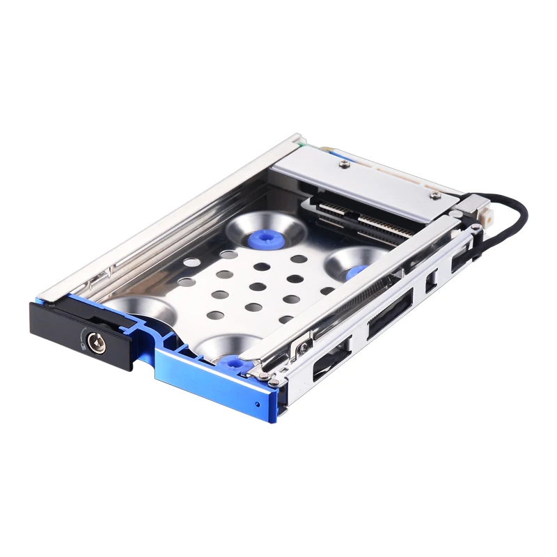 Uneatop ST8214L 2 5 дюймов SATA HDD/SSD Мобильная вставка для полки Противоударная синяя