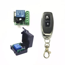 DC 12V 1CH Relay Receiver Module RF Transmitter 433Mhz Wireless Remote Control Switch