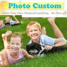 Фото на заказ Алмазная Картина Вышивка крестом полное изображение горного хрусталя DIY Алмазная вышивка распродажа Алмазная вышивка полный квадрат