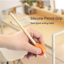 Детский держатель для карандашей, держатель для ручки, устройство для коррекции положения пальцев, инструмент, Нескользящий Захват для ручки, Детские Канцелярские инструменты для письма
