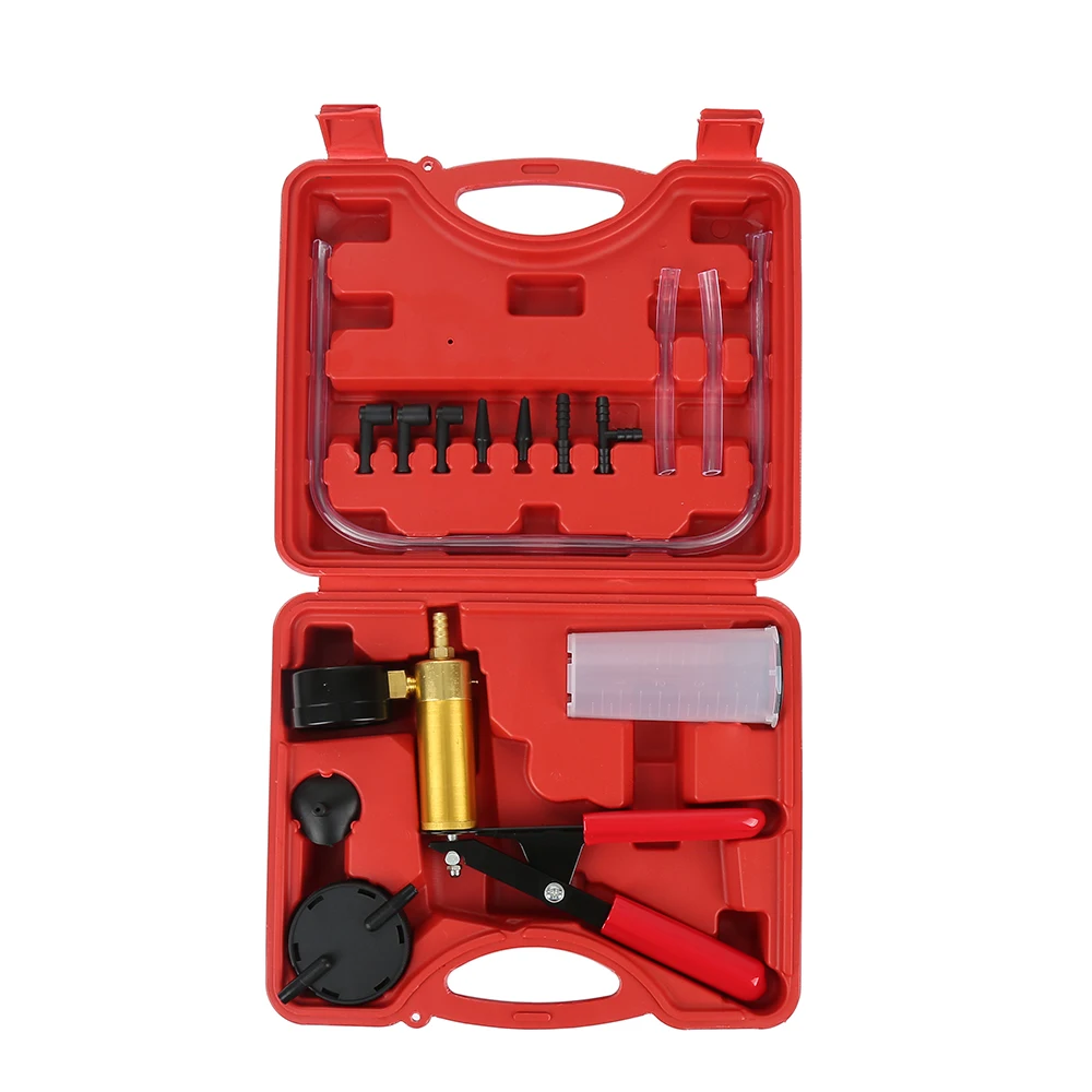 

New Manual Vacuum Pump Dual-use Vacuum Suction Gun Brake Fluid Replacement Detector Repair Tools HWC