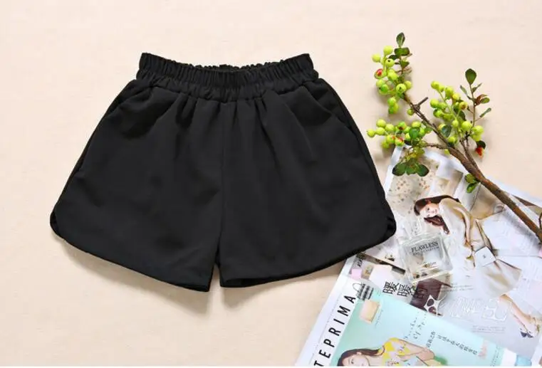 

female summer wear shorts wide-legged fat mm chiffon jin seaside holiday beach divided skirts