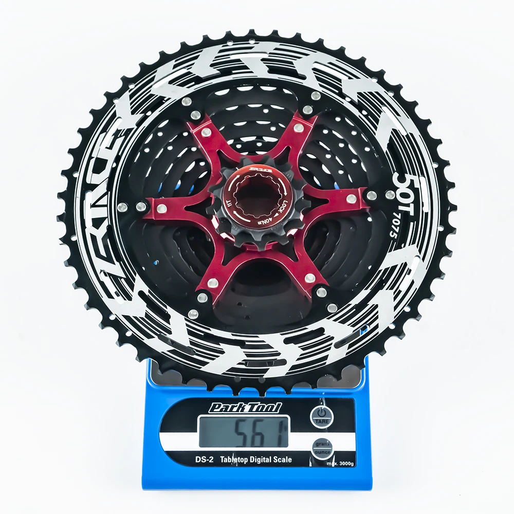 Zracing Alpha 11s легкая кассета 11 скоростей MTB велосипед freewheel 11-46 T/50 T/52 T-черный