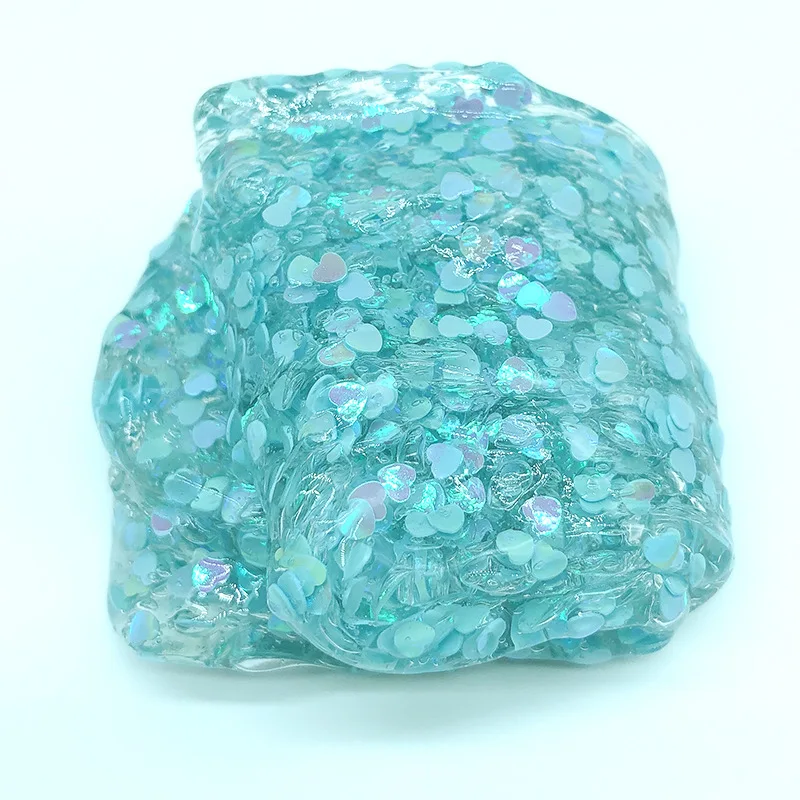 

Clear Slime Toys Crystal Glue for Love sequins Slime Plasticine Clay Light Polymer Kids Antistress Toy