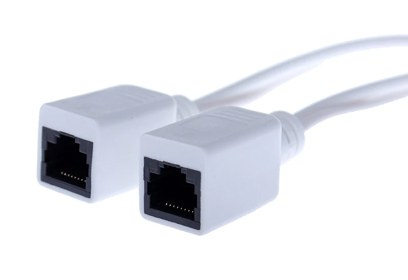 Xinfi 10 пар пассивного кабеля PoE сплиттер питания по Ethernet IP камера разъем и комплект