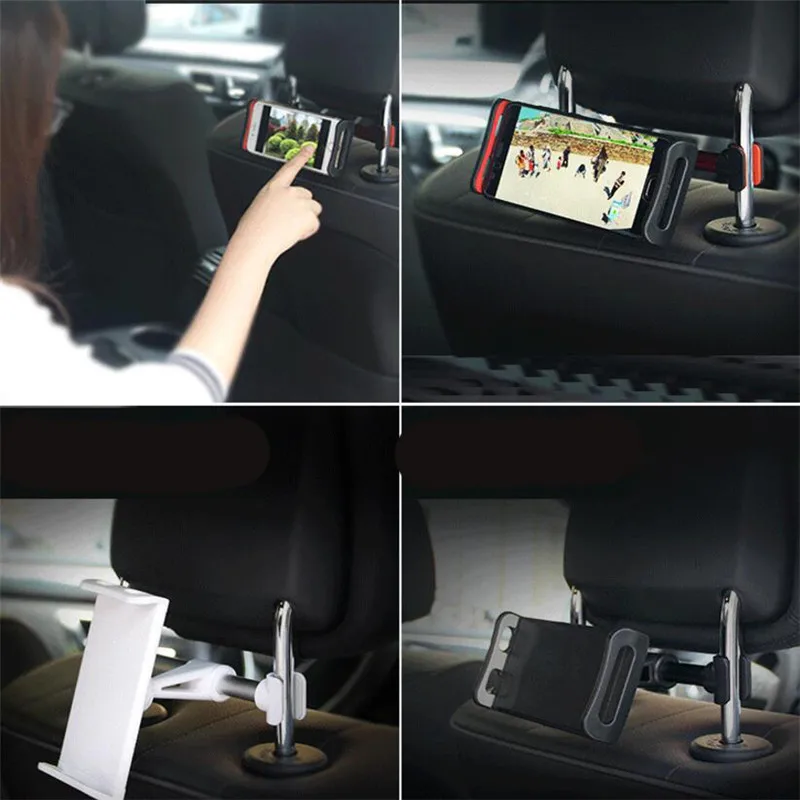 1 шт. Вращающийся Регулируемый универсальный автомобильный держатель для мобильного телефона gps стикер подставка на выходе крепление для IPhone IPad планшет Автомобильная задняя подушка