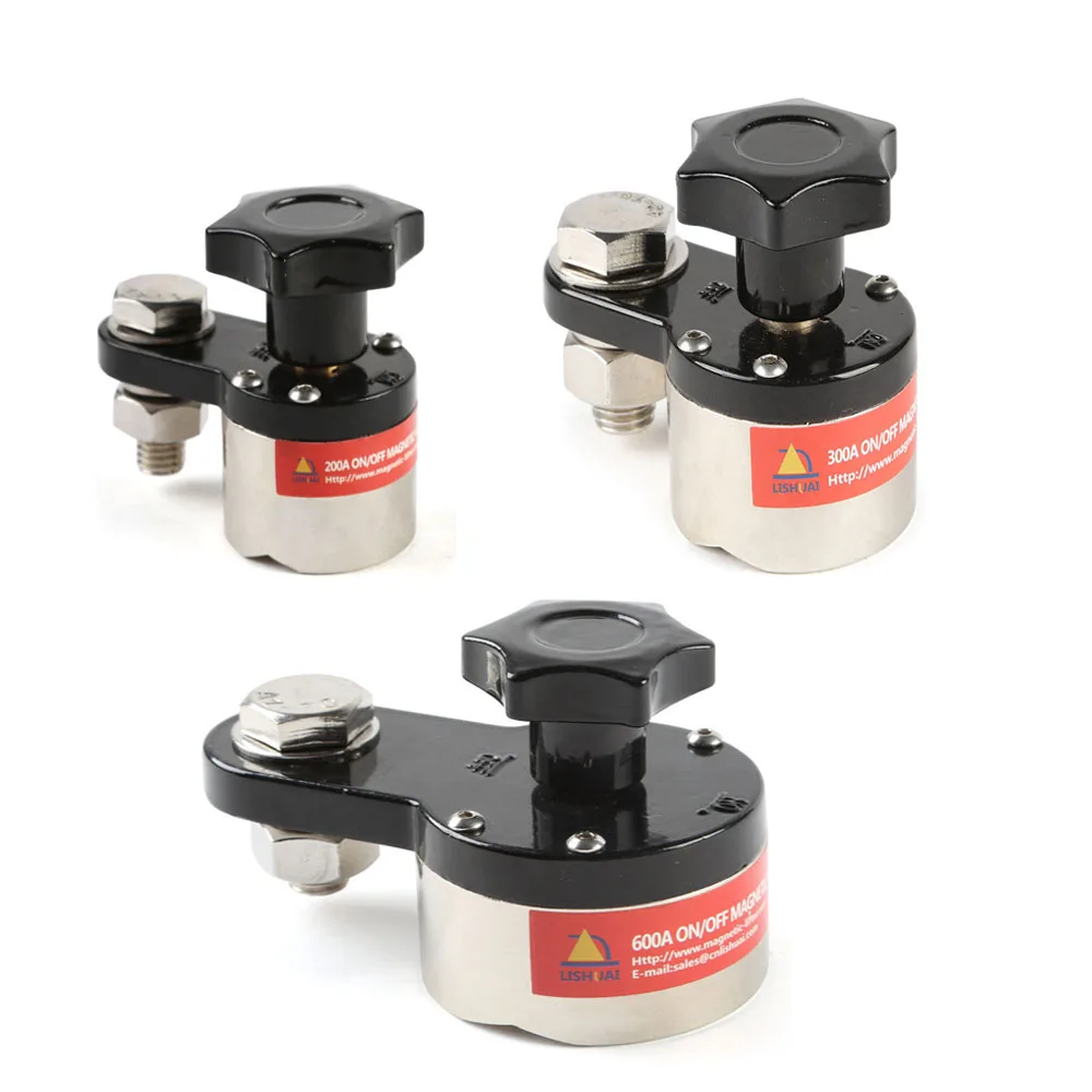 Magnético da Soldadura Braçadeira da Terra da Terra Suporte da Soldadura Allsome Rara Ímã Comutável 200a 300a 600a on – Off