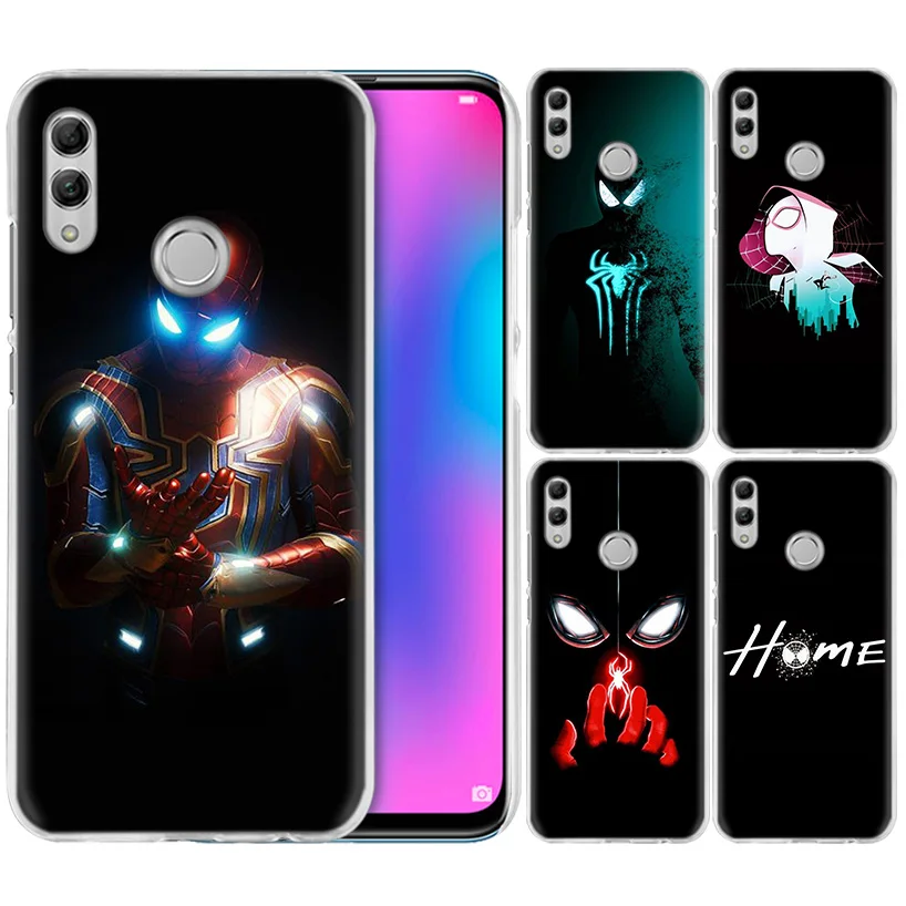 

Spider-Man Hero Comic Case for Huawei Honor 8X Y9 20 9 10 Lite Play 8C 8A Pro V20 20i Y6 Y7 Y5 Prime 2019 Hard PC Phone Cover