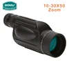 New Arrival 10-30X50 HD zoom waterproof telescope FMC Monocular Telescope brid Watch binoculars for hunting free shipping ► Photo 3/6