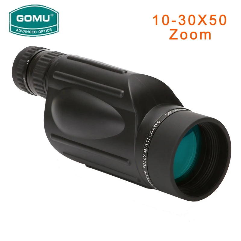 جديد وصول 10-30X50 HD التكبير للماء تلسكوب FMC أحادي تلسكوب brid ووتش مناظير للصيد شحن مجاني