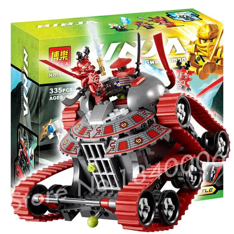 335pcs 2016 font b new b font Bela 9794 Phantom Ninja Garmatron Building Blocks Sets Zane