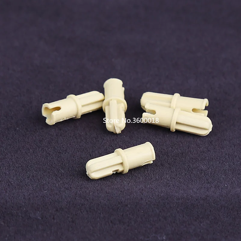 

100pcs/lot DECOOL Technic Axle Pin without Friction Ridges Lengthwise compatible legos 3749 6562 MOC blocks toys bricks parts