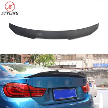 

F32 Carbon Spoiler PSM Style For BMW 4 Series Coupe 420I 428I 435I Carbon Fiber Rear trunk spoiler wing 2014 2015 2016 2017 2018