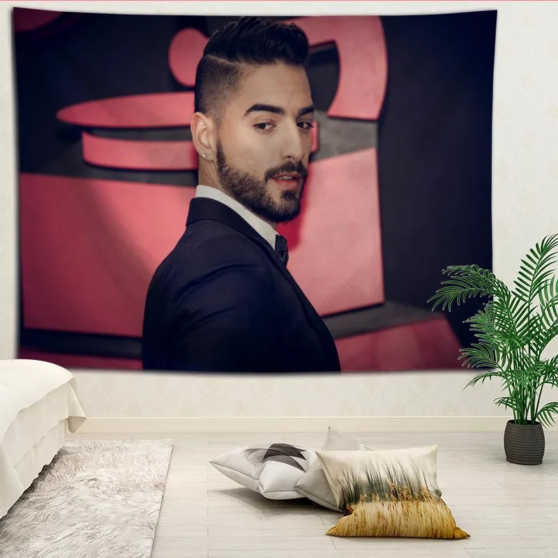 Maluma настенный декоративный гобелен макет комнаты живопись фон стены украшения постельное белье гобелены логотип на заказ - Цвет: 8