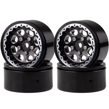 

1070 Aluminum 1.9" Beadlock Rim 1070 For RC 1/10 Rock Crawler Traxxas HPI Axial BLACK