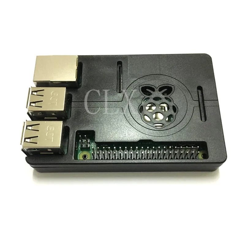 Чехол Raspberry Pi 3 Model B Plus из АБС-пластика черный белый Ультратонкий корпус для RPI