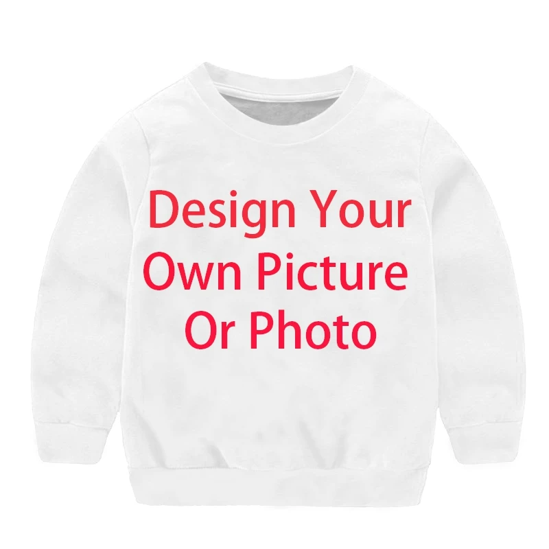 

YOJULY Create Your Own Customer Design Anime/Photo/Star/You Want/Singer Pattern/DIY Kids Sweatshirt 3D Print Sublimation Modis
