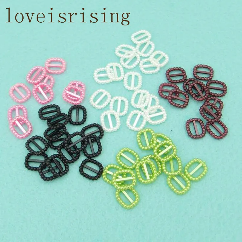 

5 Colors Upick-250pcs Rectangle Shape Wedding Favour Favor Box Decor Pearl Buckle wedding invitation card Ribbon Slider