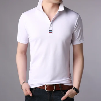 

2020 New Fashions Brand Designer Clothing Polo Shirt Men's Breathable Short Sleeve Slim Fit Summer Poloshirt Casual Men Clothing