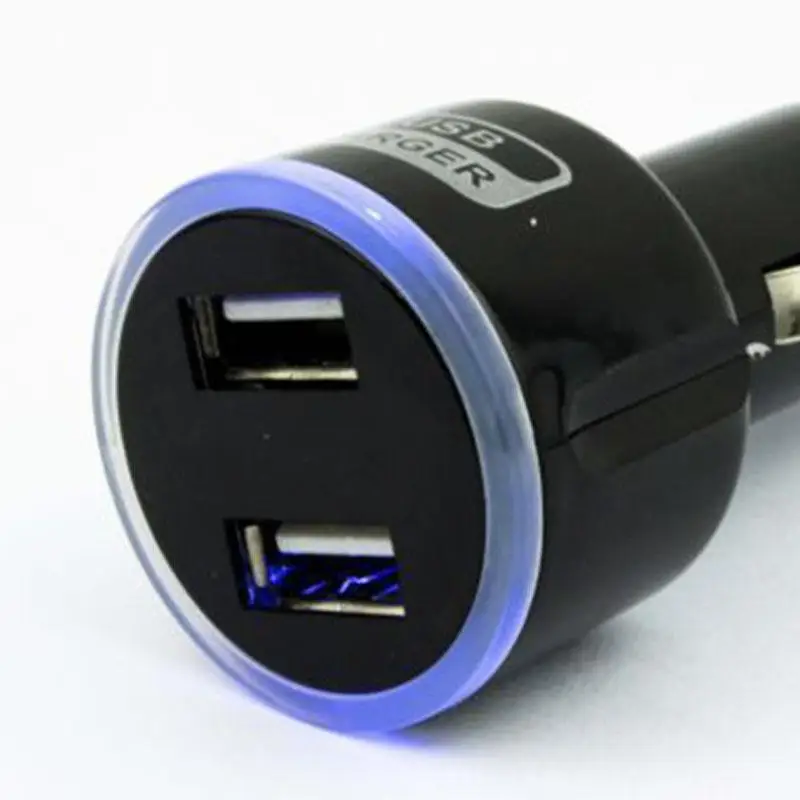 Автомобильное зарядное устройство r29 с 2 портами USB для прикуривателя|Зарядные