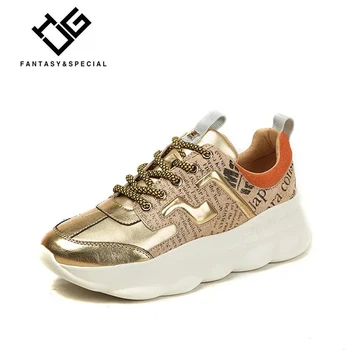 

IGU Sneakers For Women Flat Casual Platform Shoes Tenis Feminino Women Shoes High Street Thick Bottom Platform Sneakers For Lady