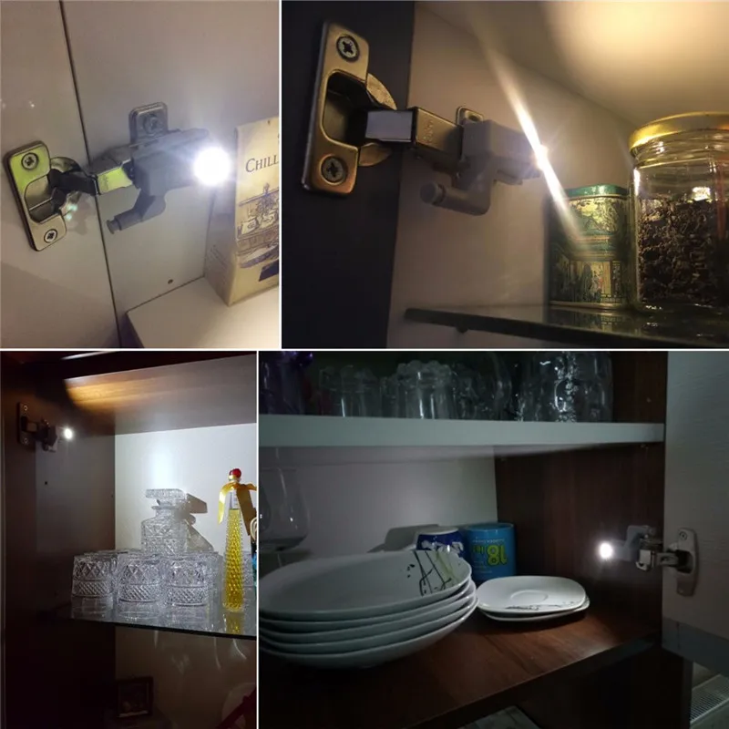 SUEF 1PCS LED multipurpose wardrobe light sensor LED is suitable for cabinet cabinets@2