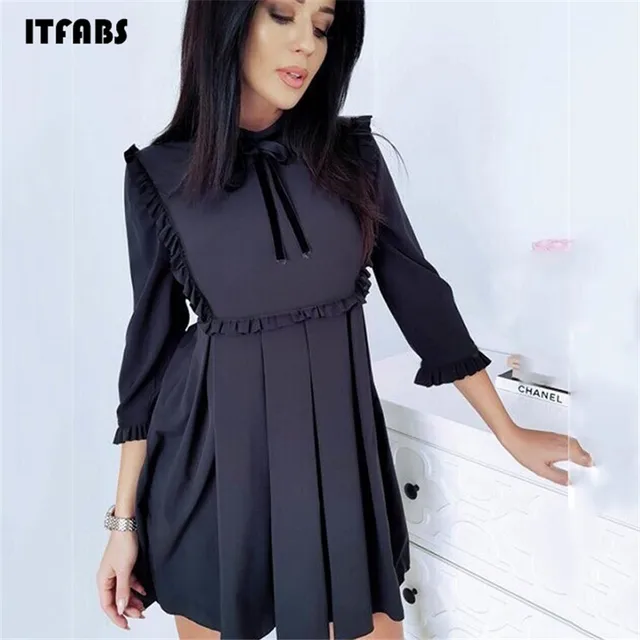Female Dress Vintage Sexy Dresses Fashion Dress-in Dresses from Women's