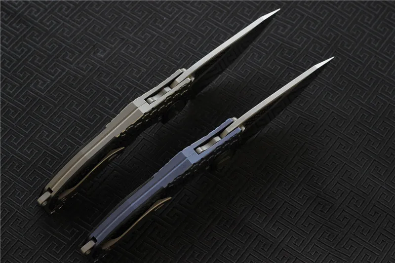 VENOM ARMOUR M390 стальной титановый CF Флиппер складной нож для отдыха на природе, охоты, выживания, карманные кухонные ножи для фруктов, EDC инструменты