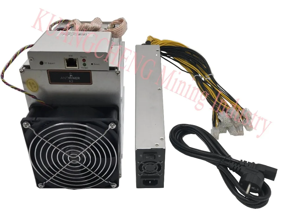 KUANGCHENG добыча BITMAIN Antminer A3 815 г (Blake2b алгоритм) Asic посвященный горной машины с psu