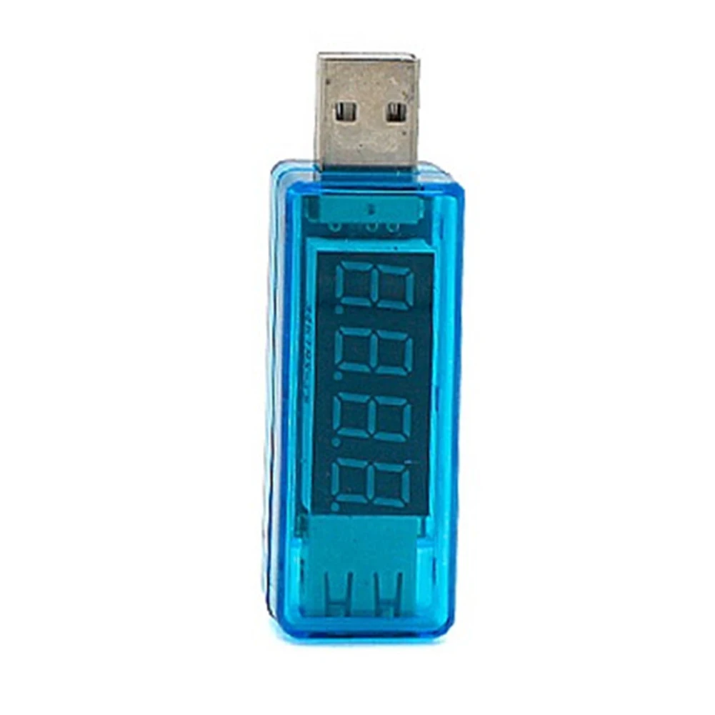 USB зарядное устройство Доктор мобильный детектор уровня мощности батарея тест напряжение измеритель тока USB тестовое устройство - Цвет: Straight Blue