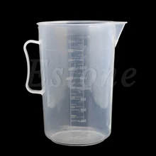 Tasse à mesurer en plastique, 150/250/500/1000/2000ML, avec bec verseur, Pour la cuisine