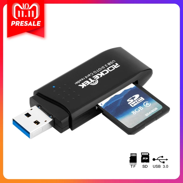 Best Price Rocketek high quality usb 3.0 multi 2 in 1 memory card reader adapter for SD/TF micro SD pc computer laptop accessories. Best Price Rocketek high quality usb 3.0 multi 2 in 1 memory card reader adapter for SD/TF micro SD pc computer laptop accessories.