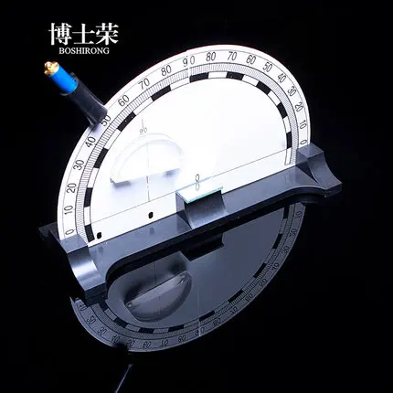 

Light reflection refraction demonstrator light science experimental apparatus