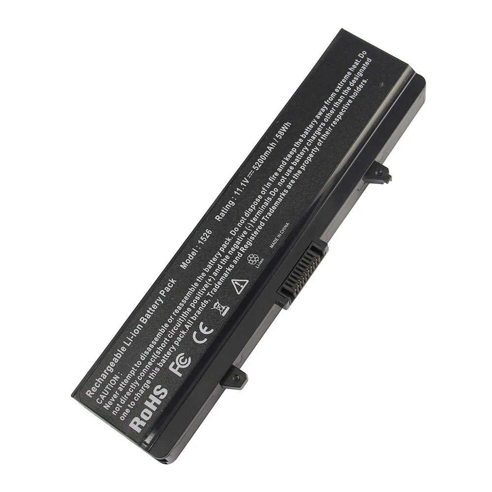 7800 мА · ч для Аккумулятор ноутбука Dell 1526 Inspiron 1525 1545 1546 Vostro 500 K450N J399N G555N 0F965N J414N 312