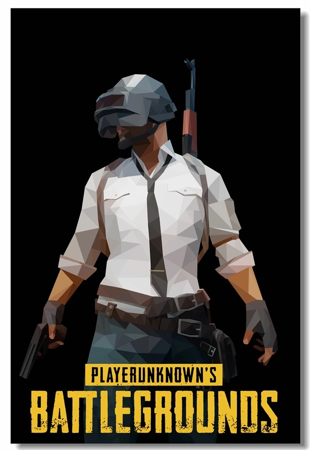 Custom Canvas Wall Decals Battlegrounds Poster Player Unknown S Battlegrounds Wall Stickers Mural Pubg Game Wallpaper 0194 Game Wallpaper Wall Stickersticker Mural Aliexpress