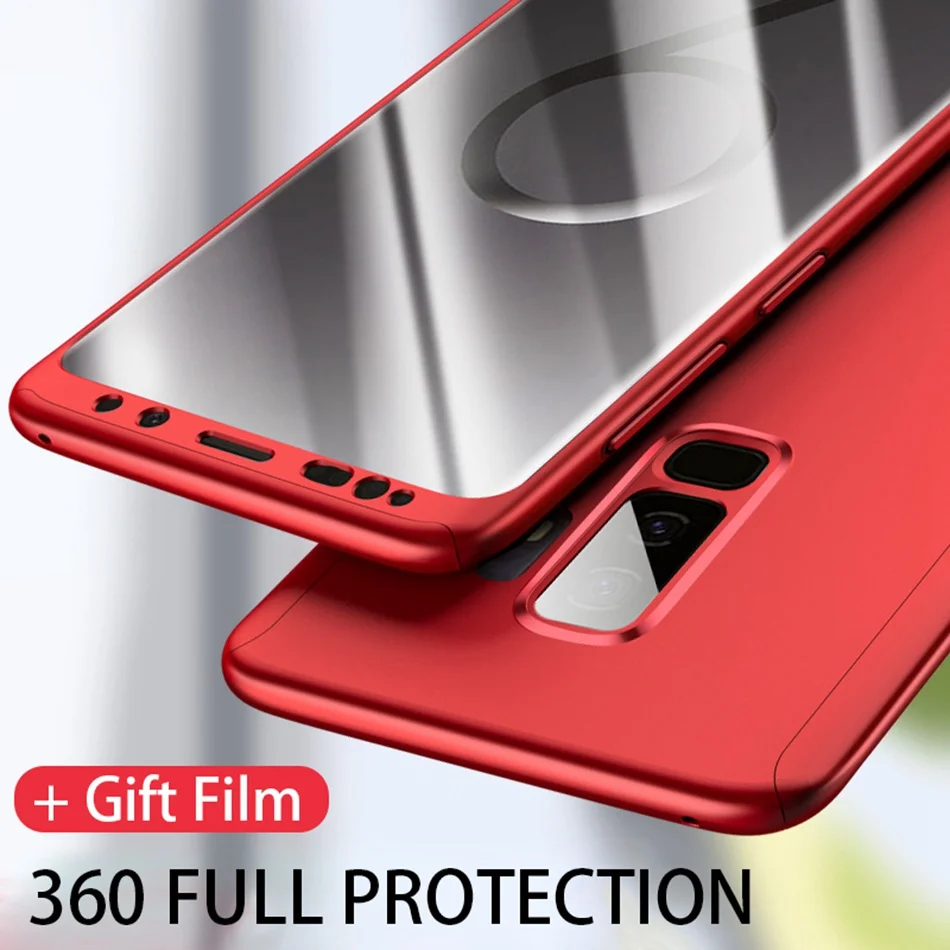 

360 Full Cover Phone Case For Samsung Galaxy A10 A40 A60 A70 M10 Protective Cover For Samsung A6 A8 J4 J6 Plus 2018 Case