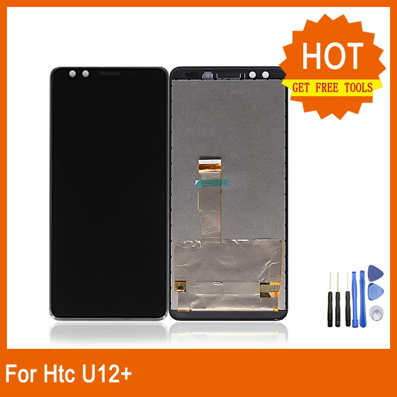

For HTC U12 Plus Original 6.0" LCD Display Touch Screen Digitizer Assembly lcd For HTC U12+ lcd Screen Replacement+ Tools