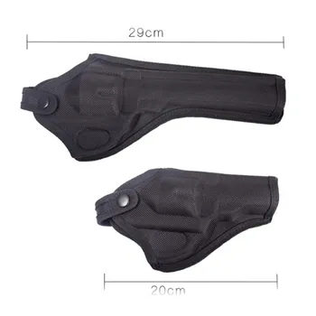

Tactical Hunting Revolver Holster Outdoor Military Waist Belt Gun Holster Leather Airsoft Pistol Holster Hunting Accessory