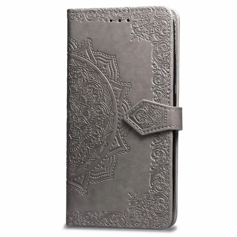 Чехол для Redmi 6A чехол Xiaomi кожаный флип с 3D рисунком мандалы цветов телефона 6 A Pro