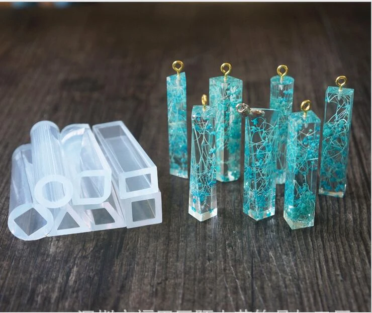 Moldes de resina para fabricación de joyas, accesorios de resina para  joyería, colgante, collar, abalorio, 7 piezas|Material y herramientas de  joyería| - AliExpress