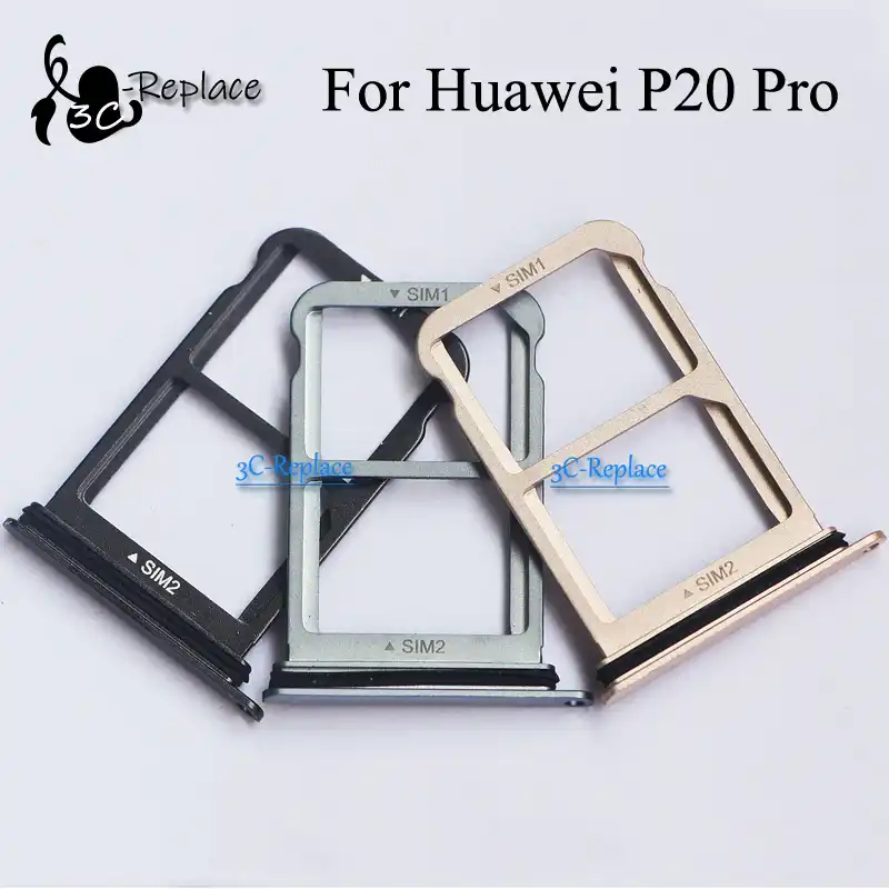 For Huawei P Pro Global Clt L09c Clt L29 Clt L29c Sim Tray Micro Sd Card Holder Slot Parts Sim Card Adapter Aliexpress