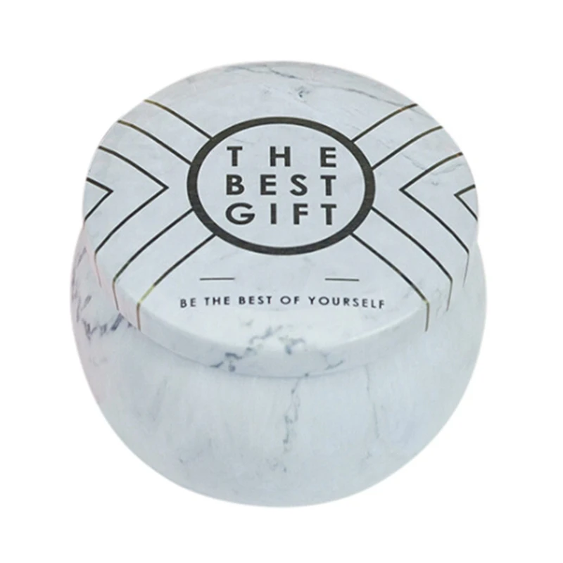 

Round Shape Home Candy Box Drum-shaped Candy Cookie Box Rose Tea Pot Tin Box Festive Party Small Bottle