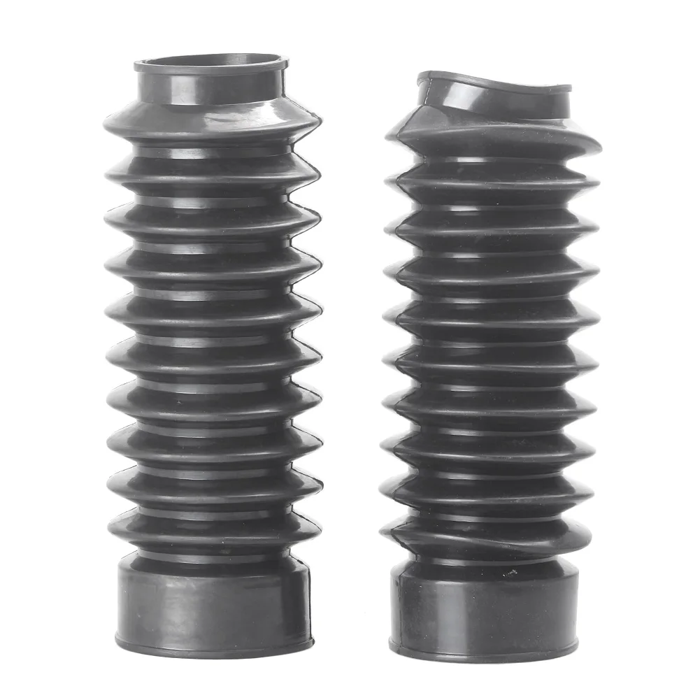 Buy Motorcycle Front Fork Cover Gaiter Gator Boot 49mm for Harley Softail Dyna