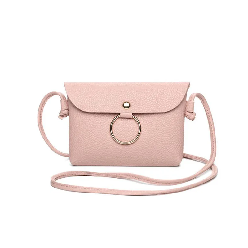 

Bags for Women 2019 Women's Handbag Leisure Fresh Art Girl Shoulderbag PU Leather Mini Cute Mobile Phone bag Small Coin Purse