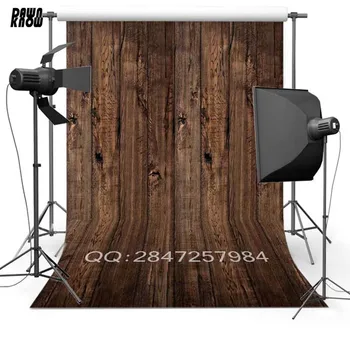 

DAWNKNOW Wood Floor Vinyl Photography Background For Wedding Polyester Backdrops For Wedding Photo Props Studio Floor572